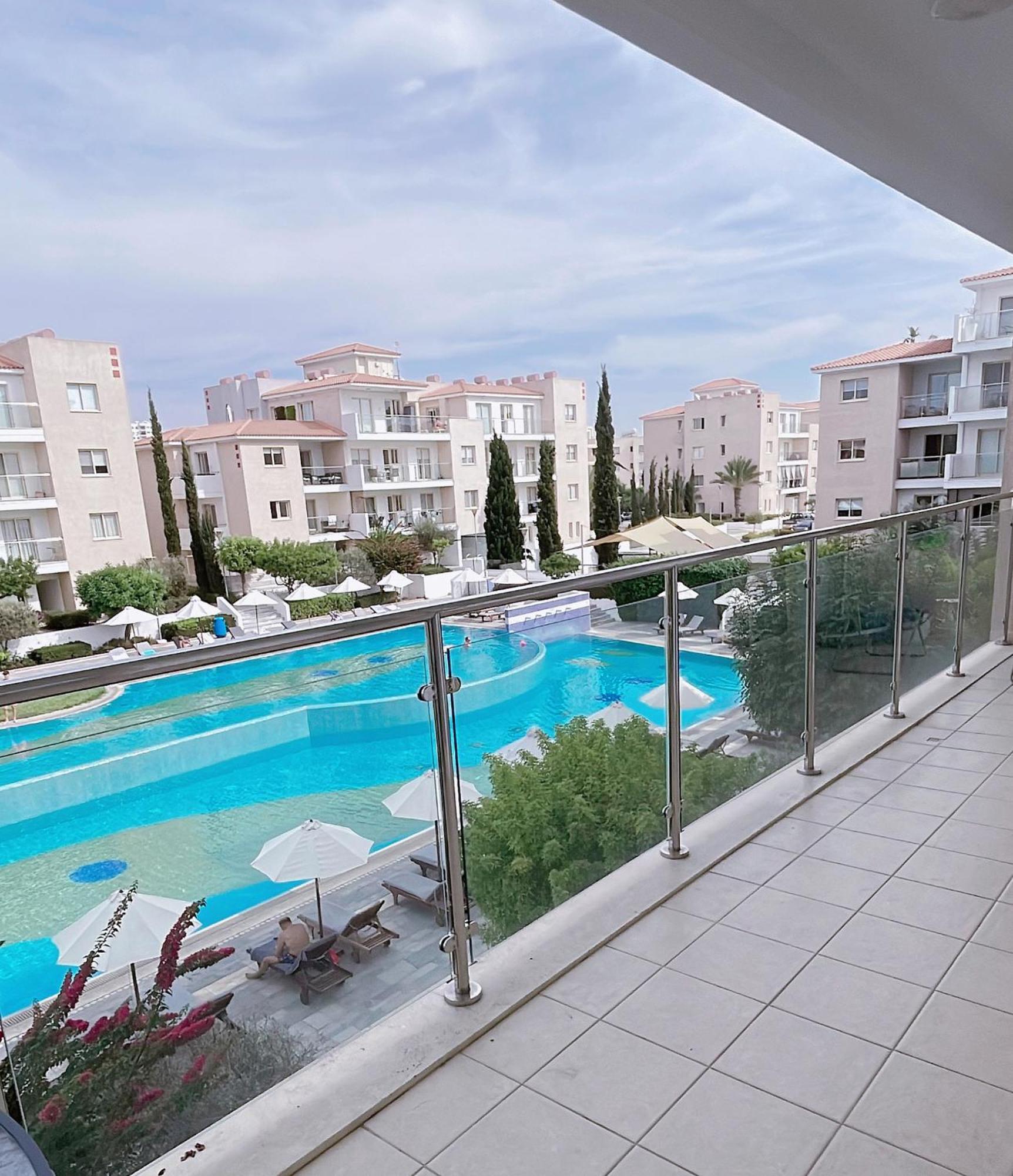 Ferienwohnung Elysia Park Paphos Exterior foto