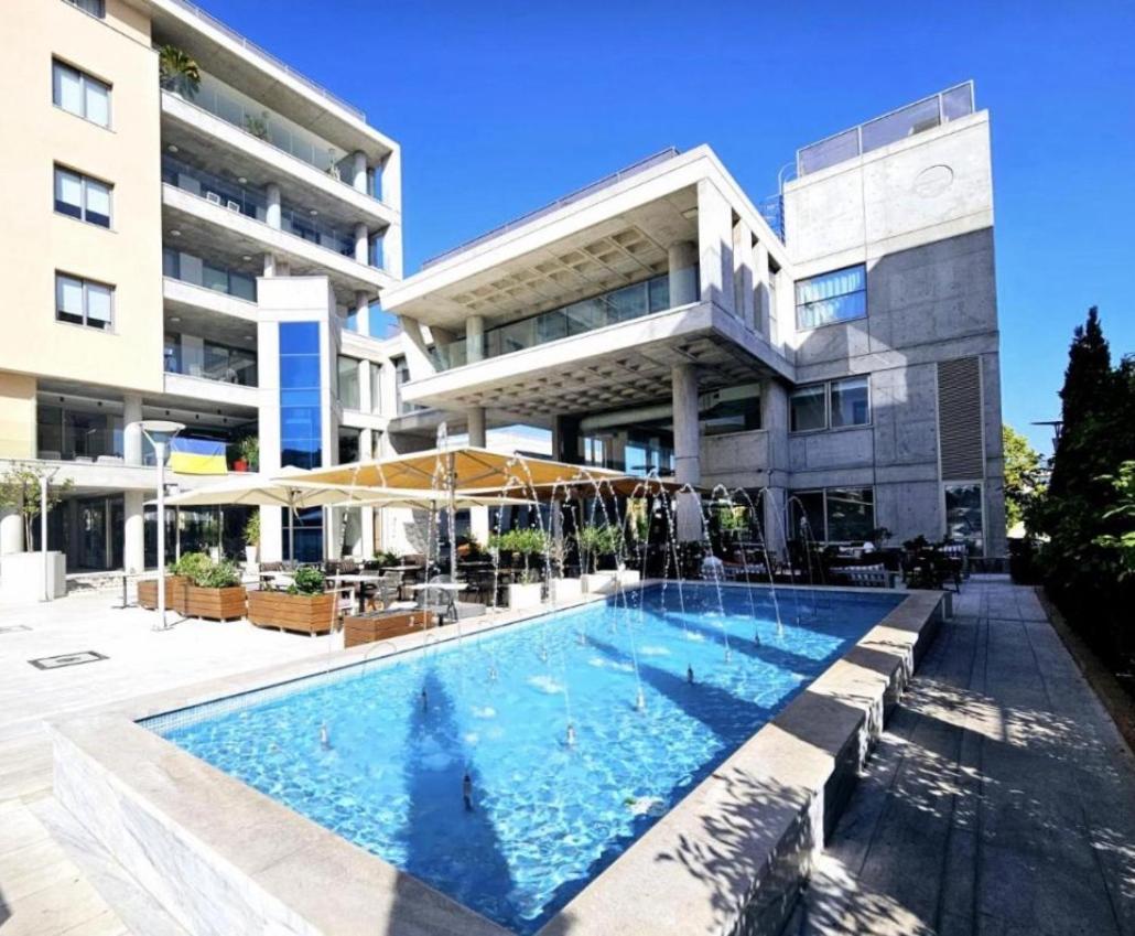 Ferienwohnung Elysia Park Paphos Exterior foto